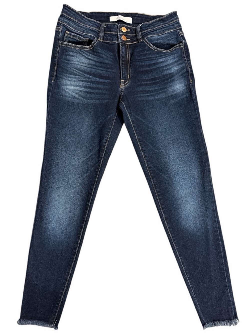 KanCan Women's Skinny Jeans - Dark Blue Wash